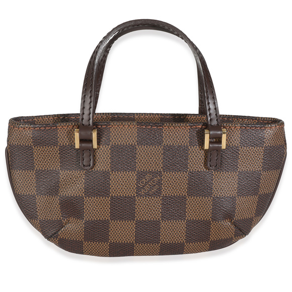 Louis Vuitton Damier Ebene Canvas Manosque GM Pochette - Picture 1 of 8